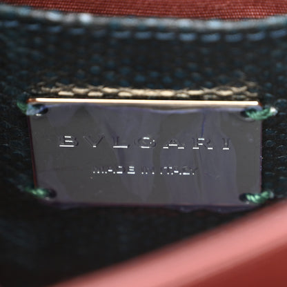 Bulgari Shiny Karung Serpenti Forever Top Handle Emerald Green 7 of 11