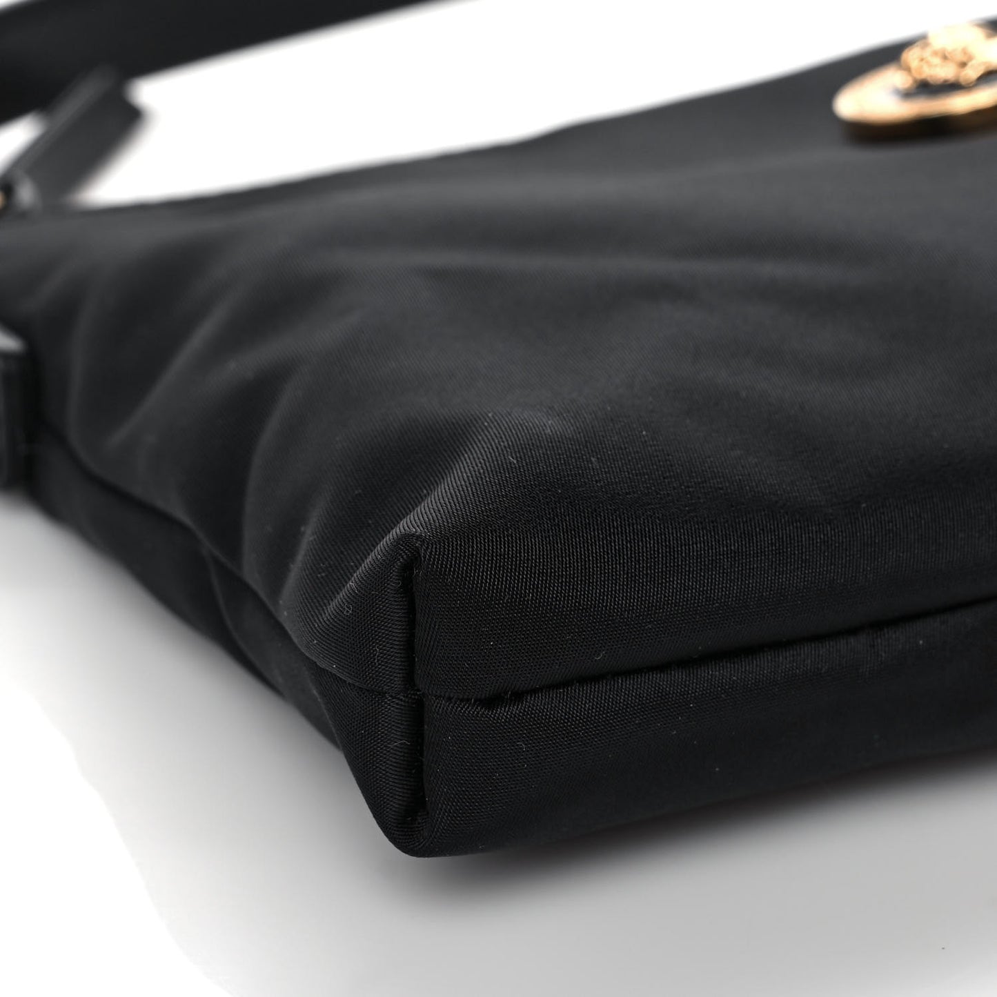 Nylon Tribute Icon Flat Pouch Black