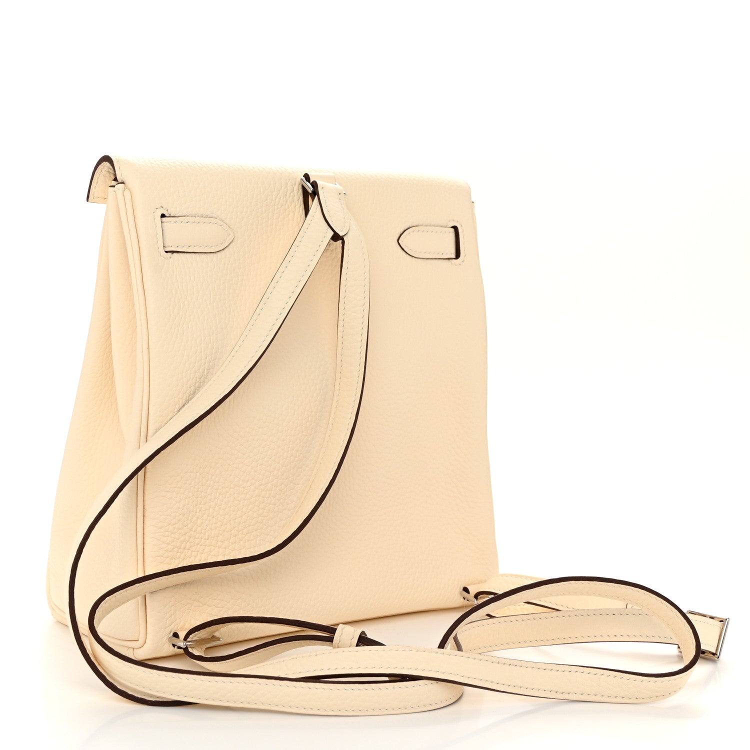 Hermes Taurillon Clemence Kelly Ado Backpack Nata 3 of 11