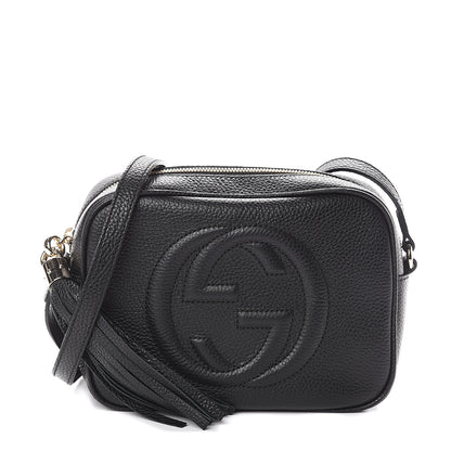 Gucci Pebbled Calfskin Small Soho Disco Bag Black 1 of 7