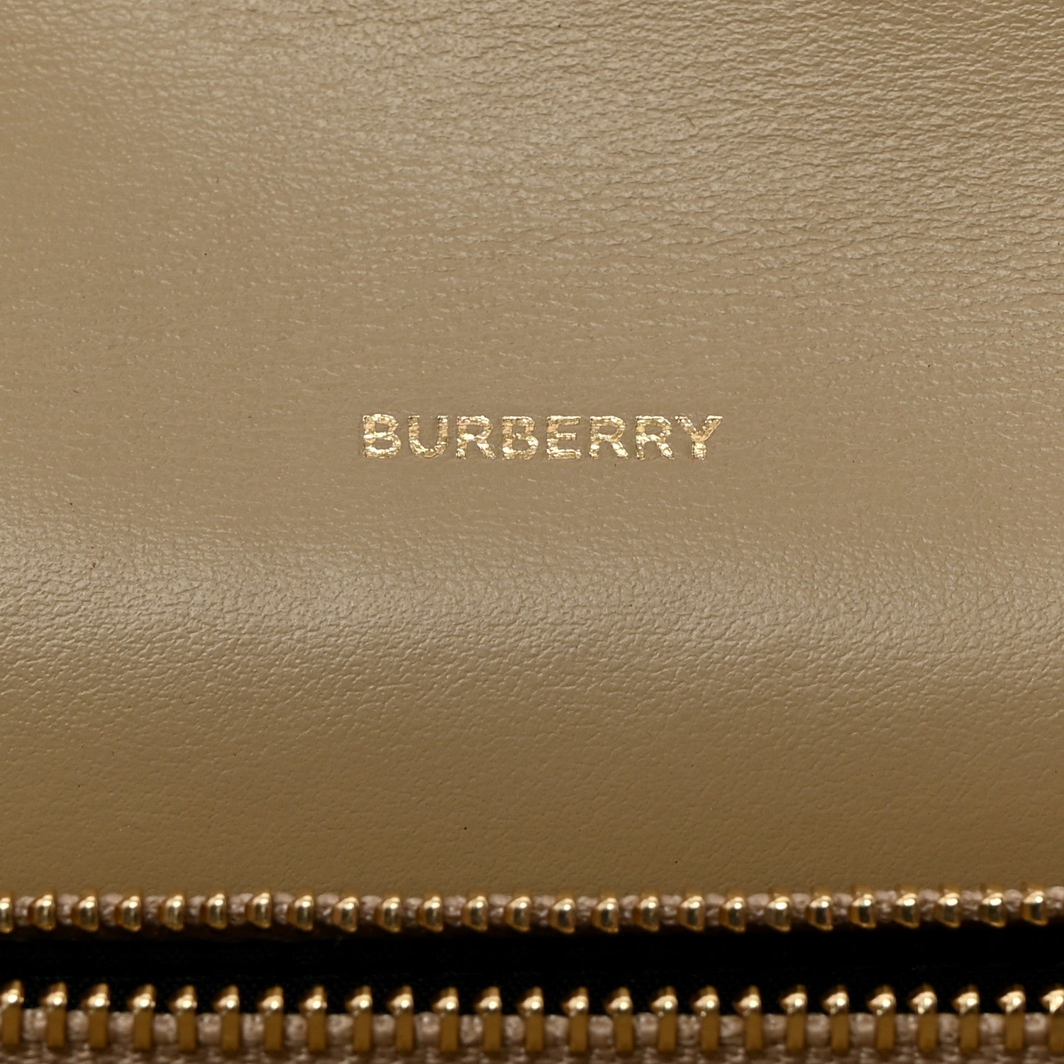 Burberry Vintage Check Grain Calfskin Halton Wallet Beige 6 of 9