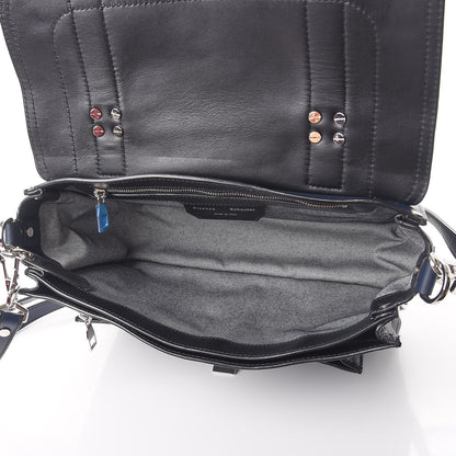 Proenza Schouler Grained Calfskin Medium PS1+ Satchel Indigo 5 of 7