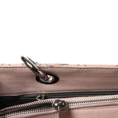 Chanel Caviar Quilted Grand Shopping Tote GST Light Pink 10 of 16