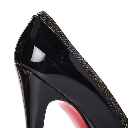 Christian Louboutin Patent Lady Glitter Asteroid 160 Pumps 38 10 of 15