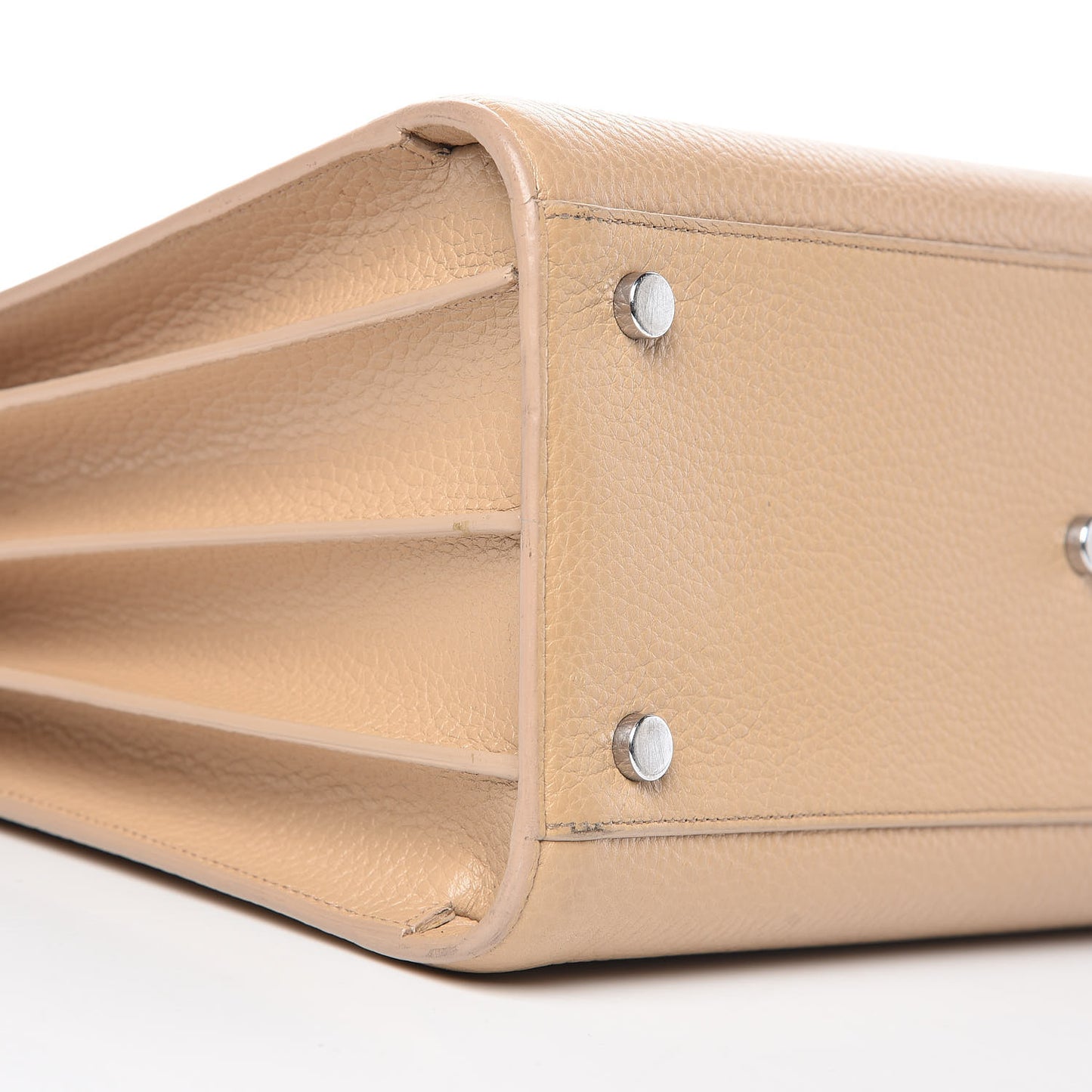 Grained Calfskin Small Sac De Jour Nude Powder