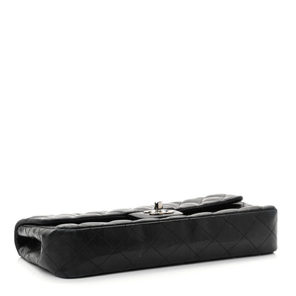 Chanel Lambskin Quilted East West Flap Black 4 of 10
