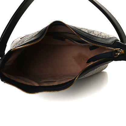 Gucci GG Supreme Monogram Linea A Hobo Navy 4 of 12