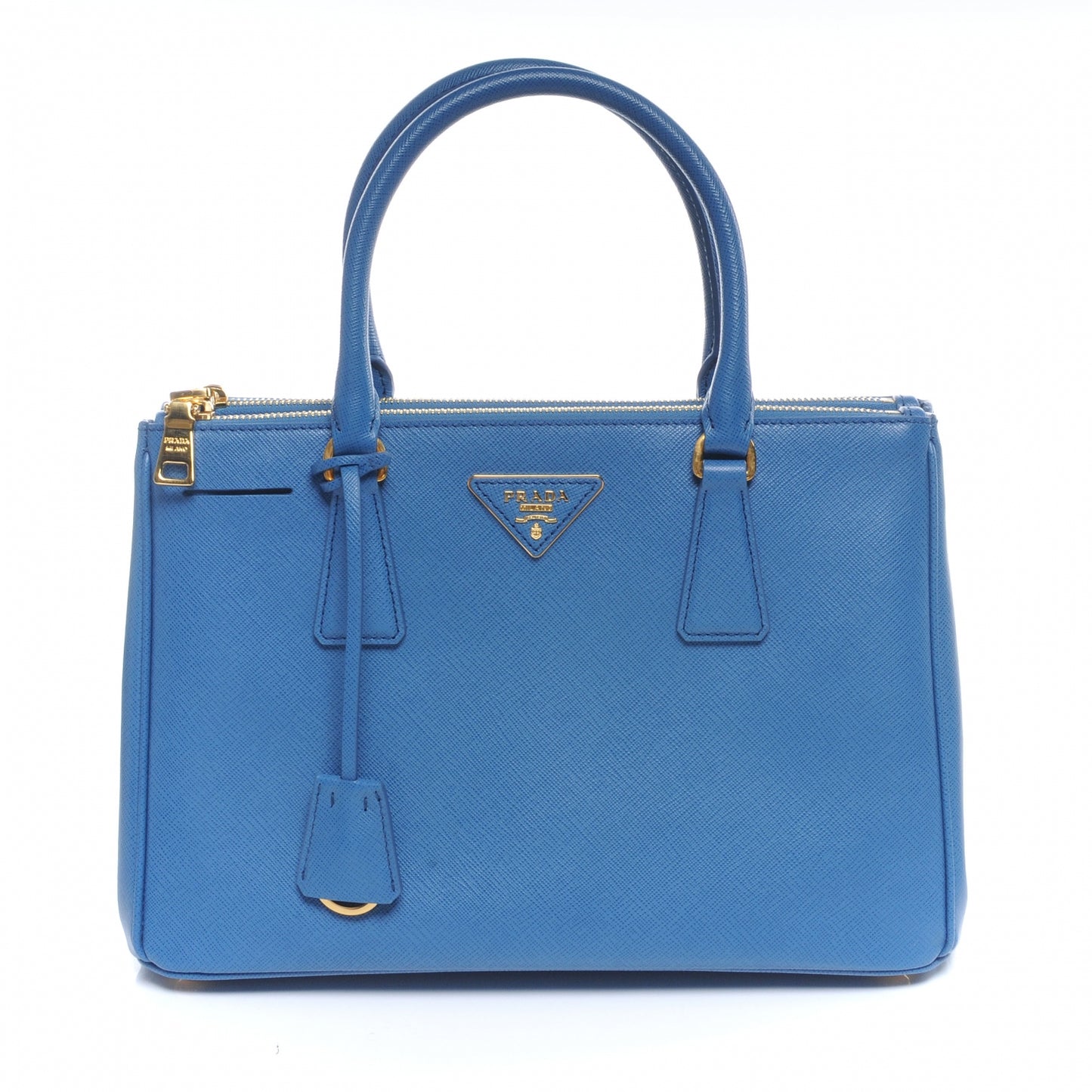 Saffiano Lux Small Tote BN1801 Cobalto