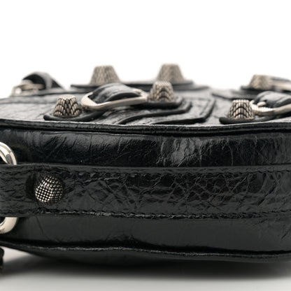 Balenciaga Agneau Arena Mini Le Cagole Heart Bag Black 9 of 10