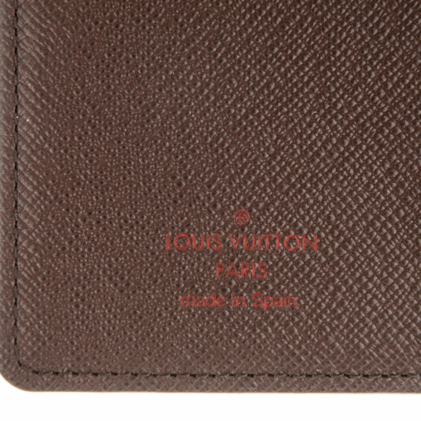Damier Ebene Small Ring Agenda Cover