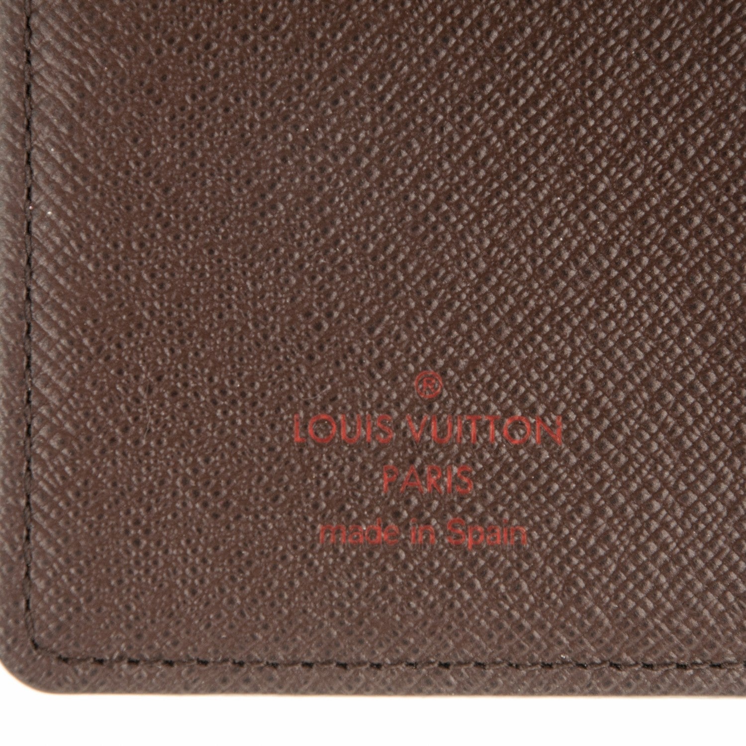 Louis Vuitton Damier Ebene Small Ring Agenda Cover 6 of 6