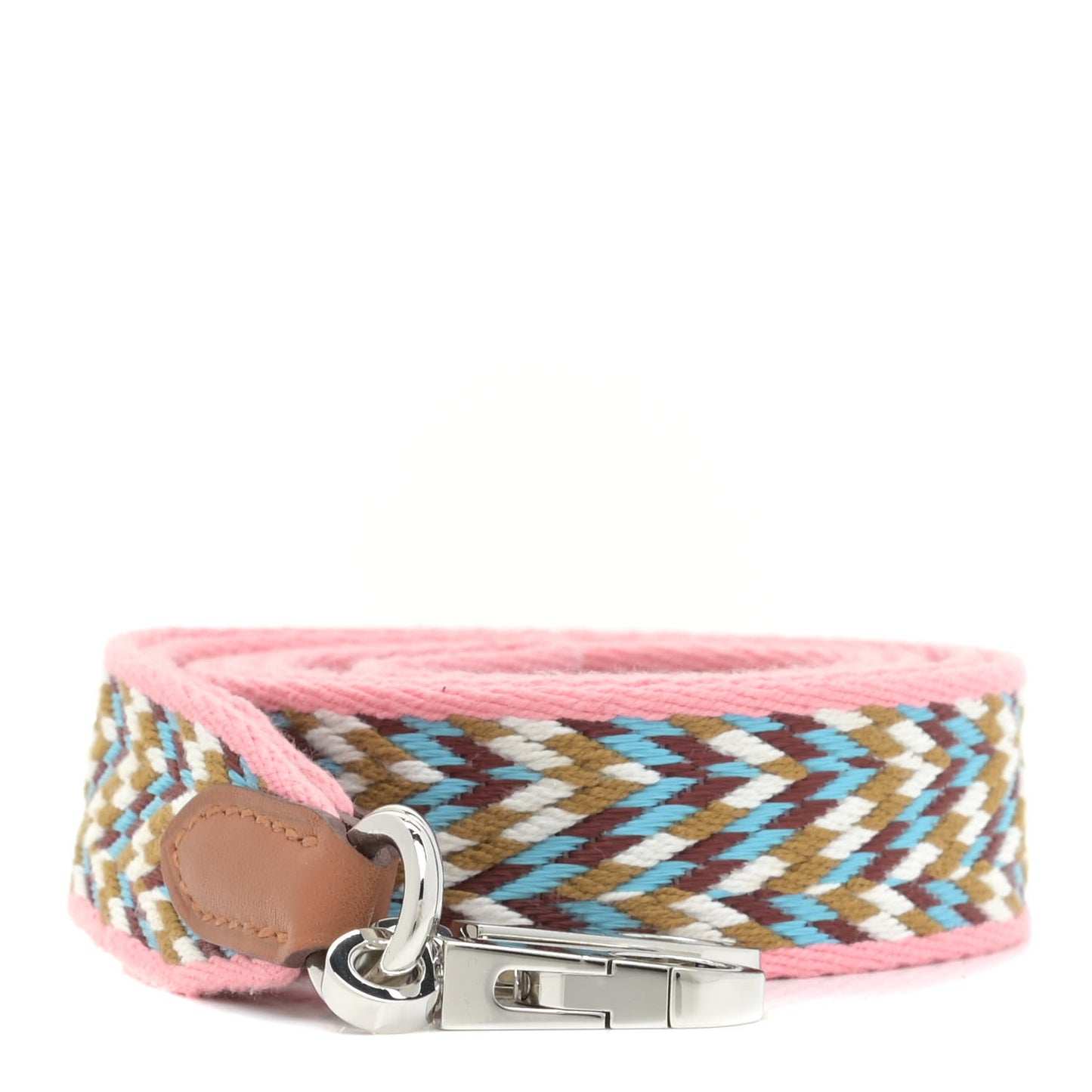 Toile Swift 25mm Sangle Cavale Shoulder Strap Rose d'Ete White Gold