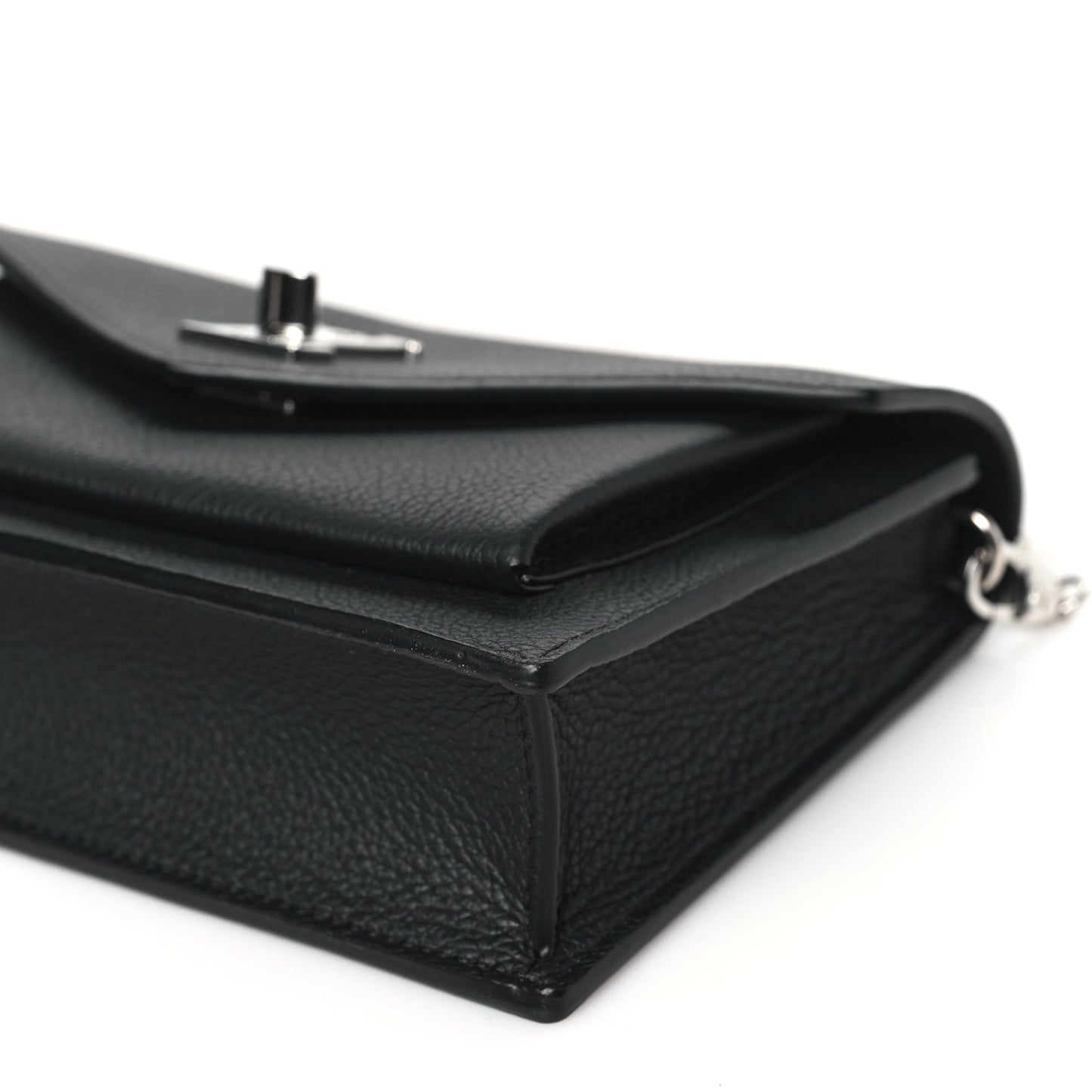 Soft Calfskin My Lockme Pochette Black