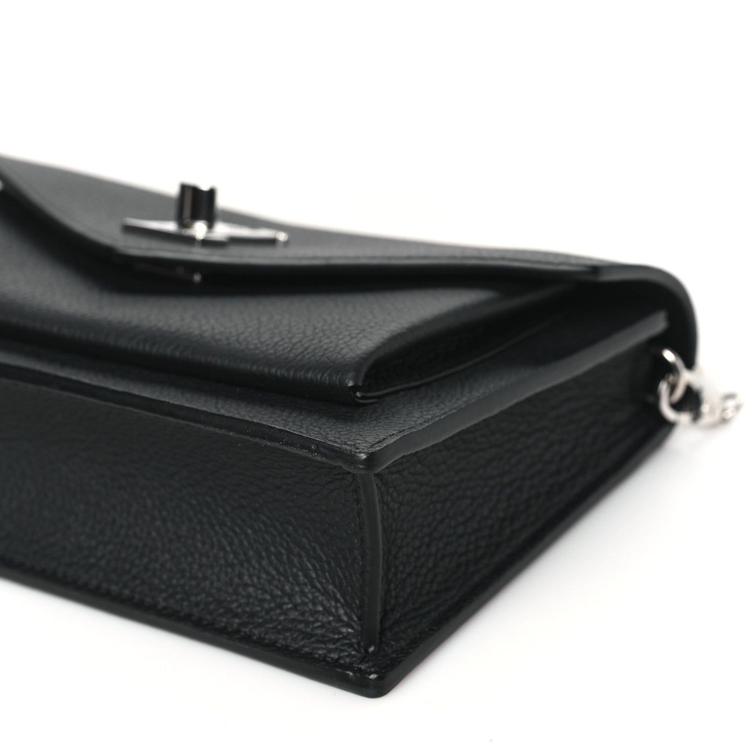 Louis Vuitton Soft Calfskin My Lockme Pochette Black 9 of 9