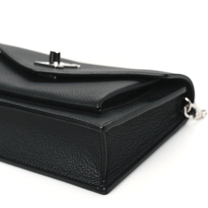 Louis Vuitton Soft Calfskin My Lockme Pochette Black 9 of 9