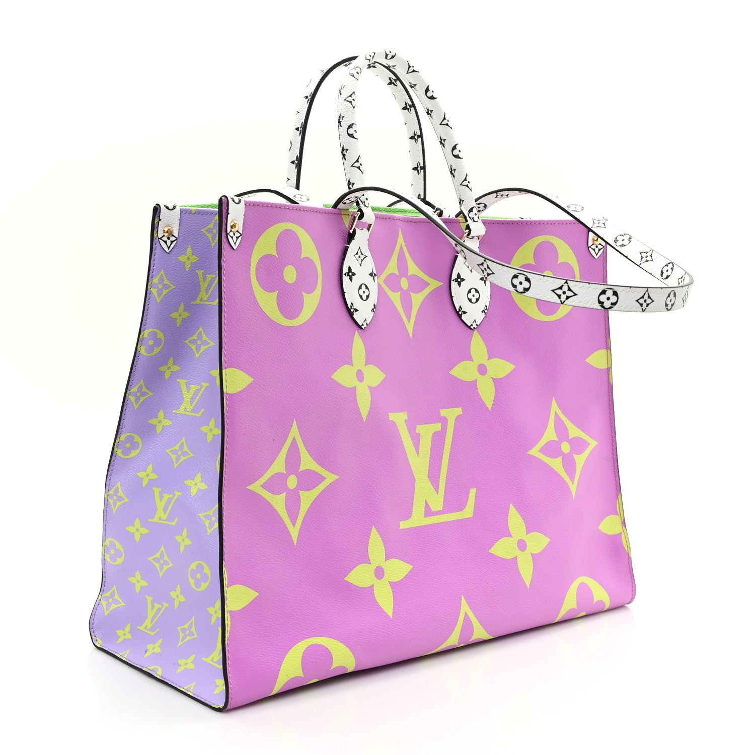 Louis Vuitton Monogram Giant Onthego GM Pink Lilac 3 of 10