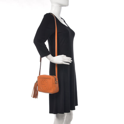 Gucci Pebbled Calfskin Small Soho Disco Bag Curcuma 2 of 17