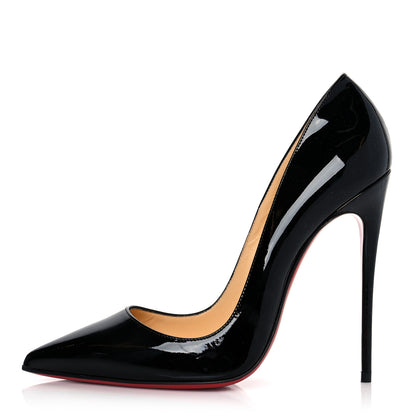 Christian Louboutin Patent So Kate 120 Pumps 39 Black 1 of 8