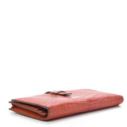 Hermes Matte Alligator Bearn Wallet 4 of 13
