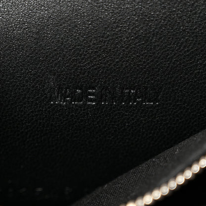 Balenciaga Agneau Graffiti Logo Small Hourglass Top Handle Bag Black 7 of 11