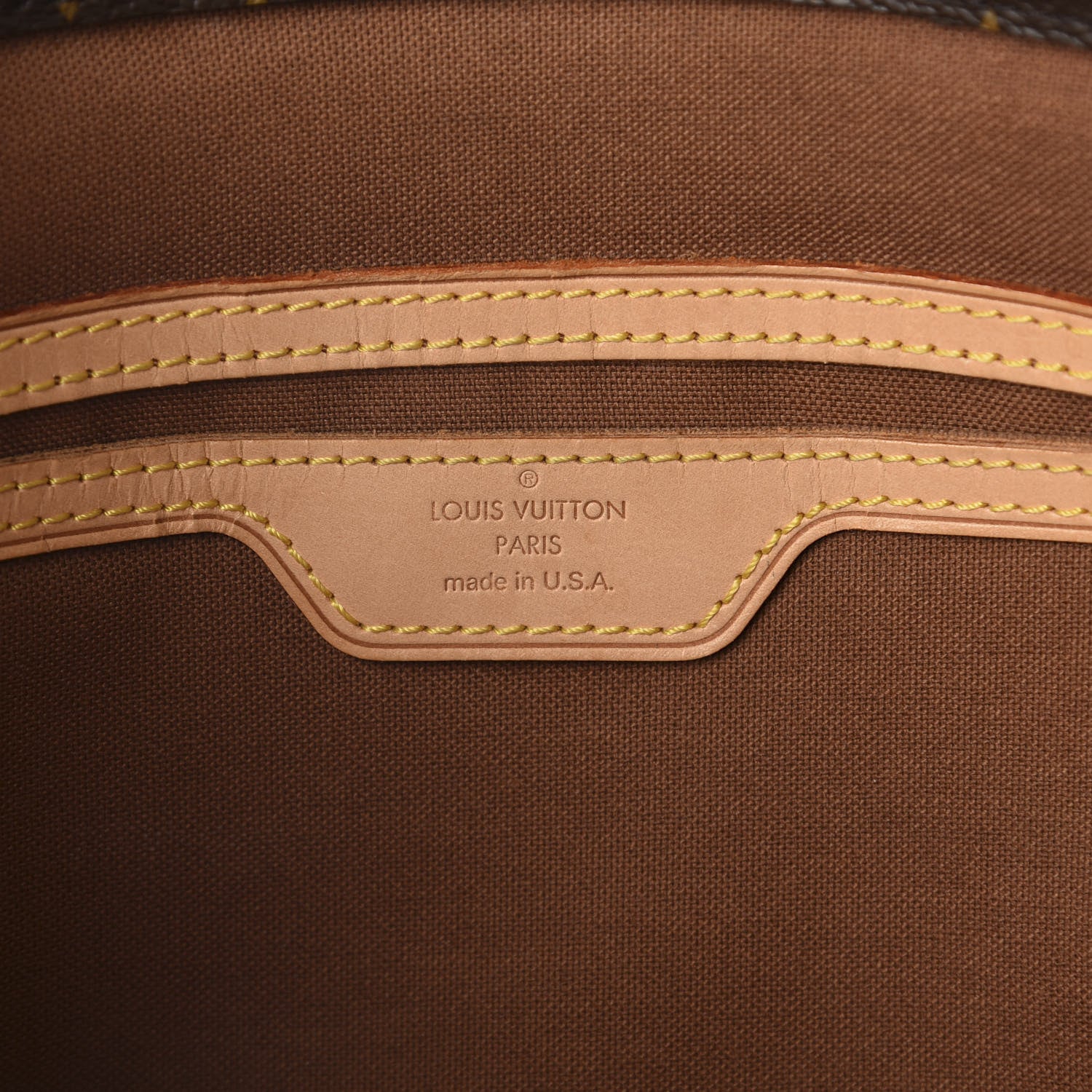 Louis Vuitton Monogram Cabas Mezzo 9 of 12
