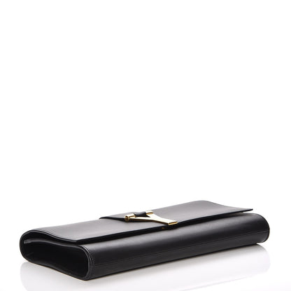 Saint Laurent Calfskin Classic Y Ligne Clutch Black 4 of 8