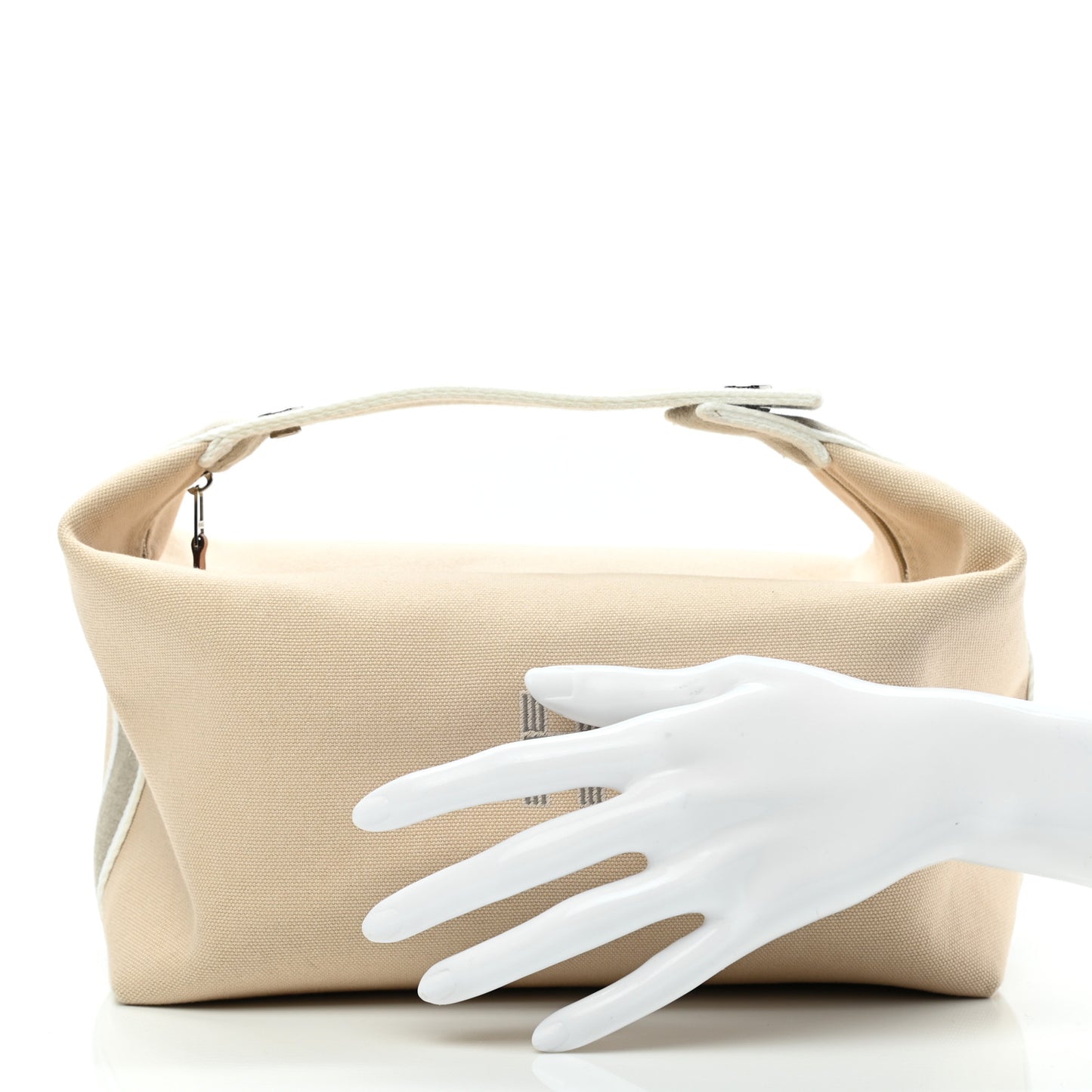 Canvas Large Bride-A-Brac Pouch Natural