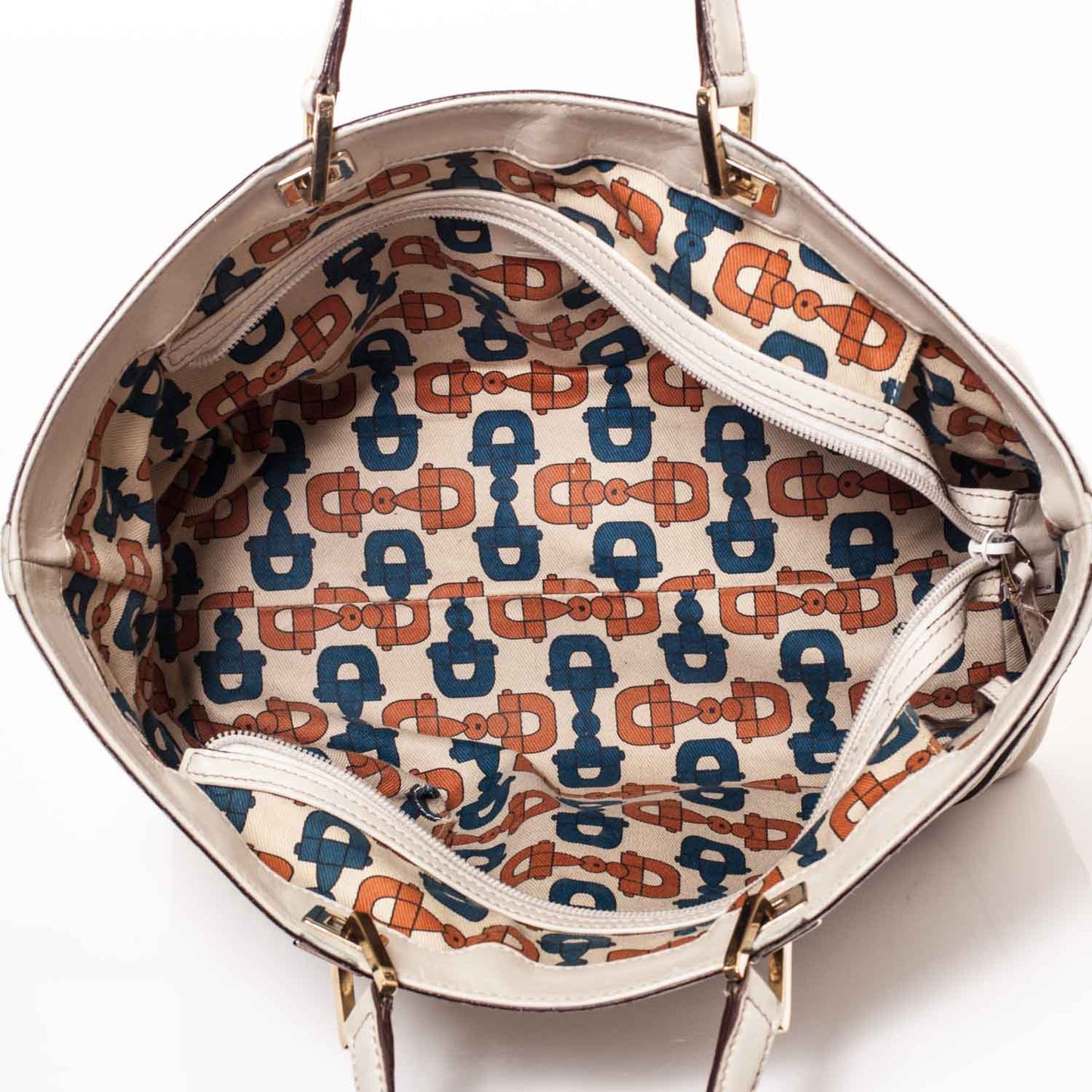 Guccissima Punch Tote Ivory
