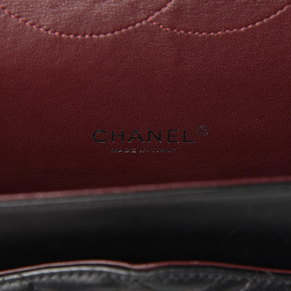 Chanel Lambskin Quilted Maxi Double Flap Black 6 of 15