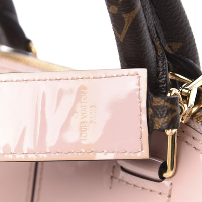 Louis Vuitton Patent Monogram Alma BB Rose Ballerine 10 of 11