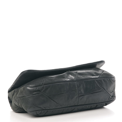 Chanel Iridescent Calfskin Glint Flap Grey 5 of 10
