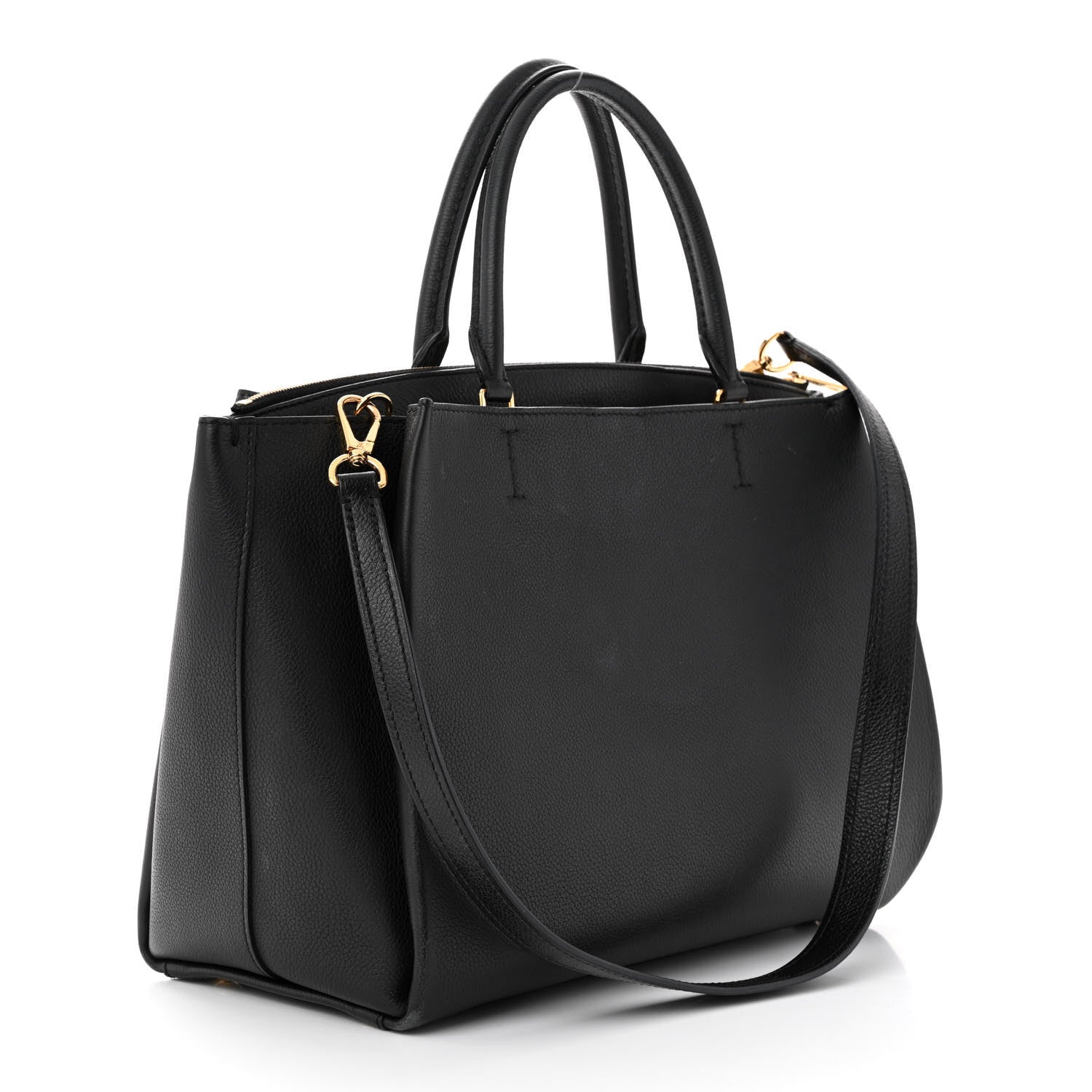 Louis Vuitton Calfskin Lockmeto Black 3 of 12