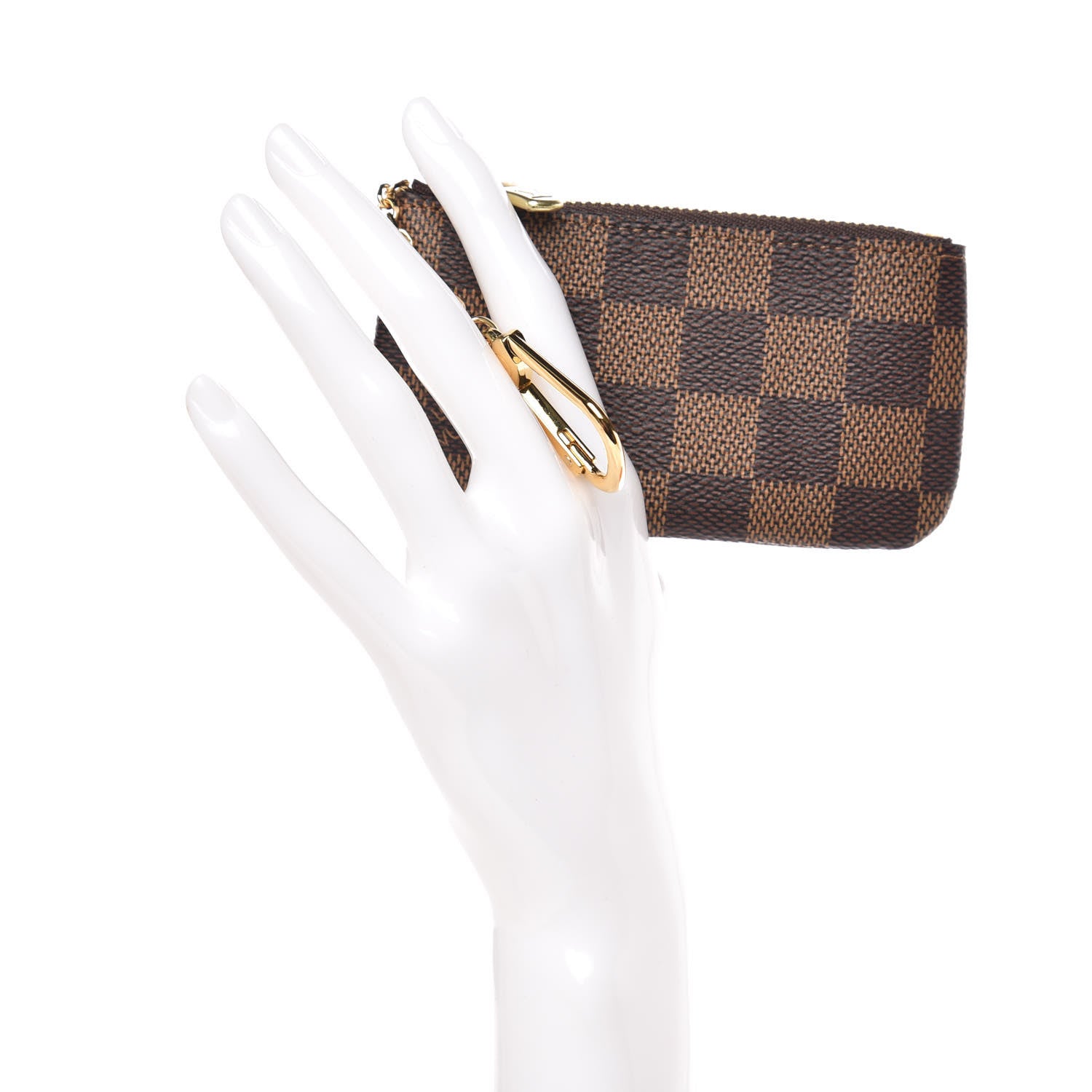 Louis Vuitton Damier Ebene Key Pouch 2 of 7