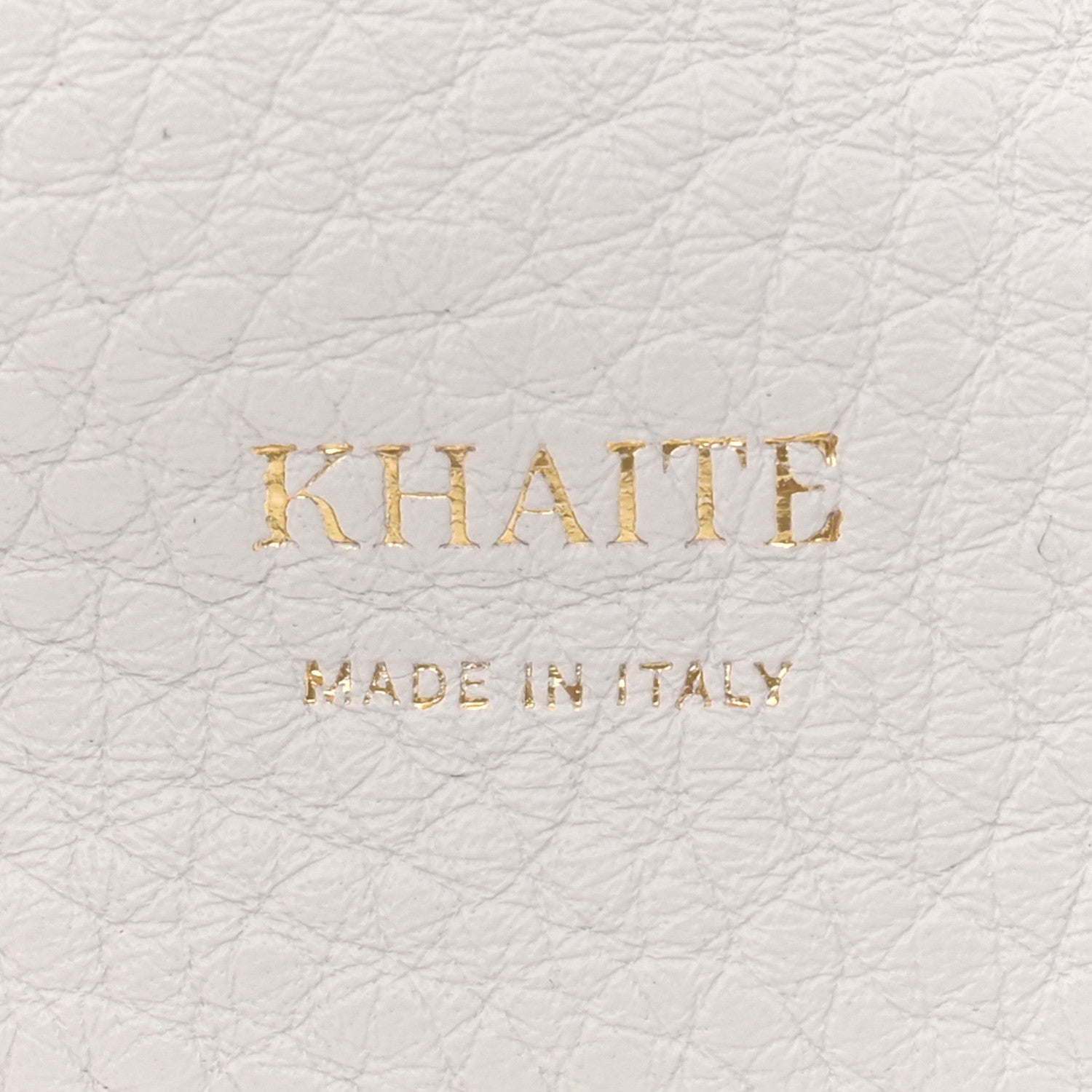 Khaite Pebbled Sport Calfskin Frida Tote Optic White 7 of 12