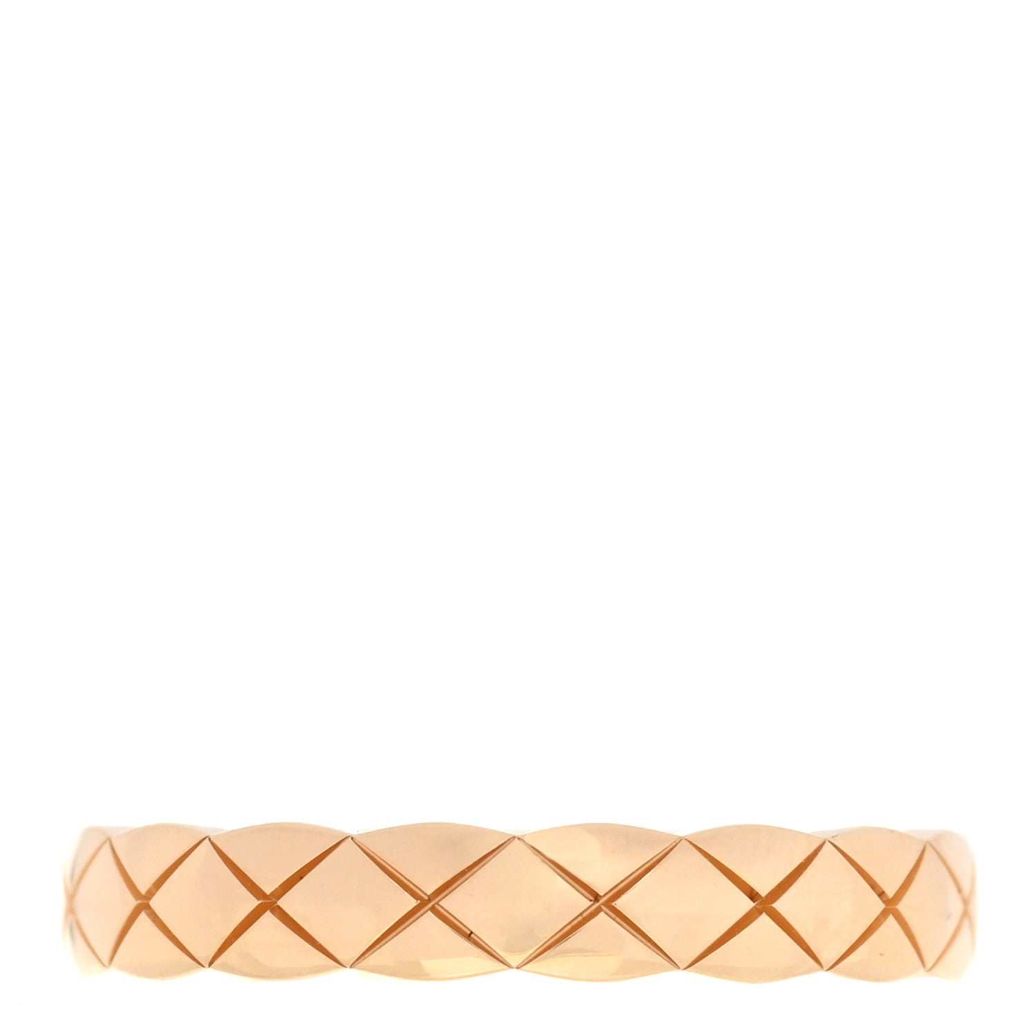 Chanel 18K Yellow Gold Mini Coco Crush Ring 49 4.75 3 of 6