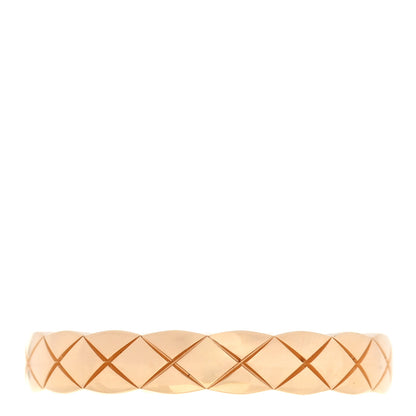 Chanel 18K Yellow Gold Mini Coco Crush Ring 49 4.75 3 of 6