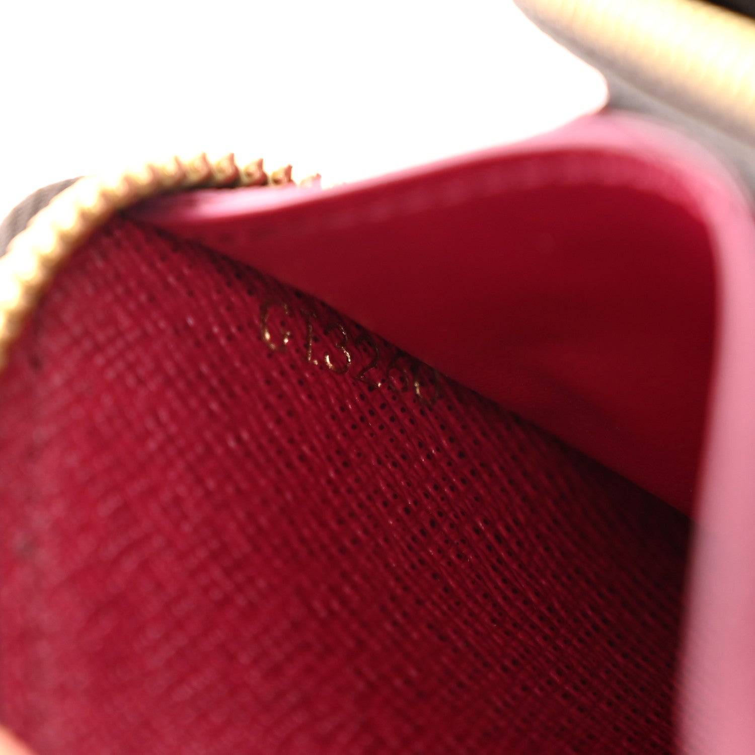 Louis Vuitton Monogram Clemence Wallet Fuchsia 7 of 7