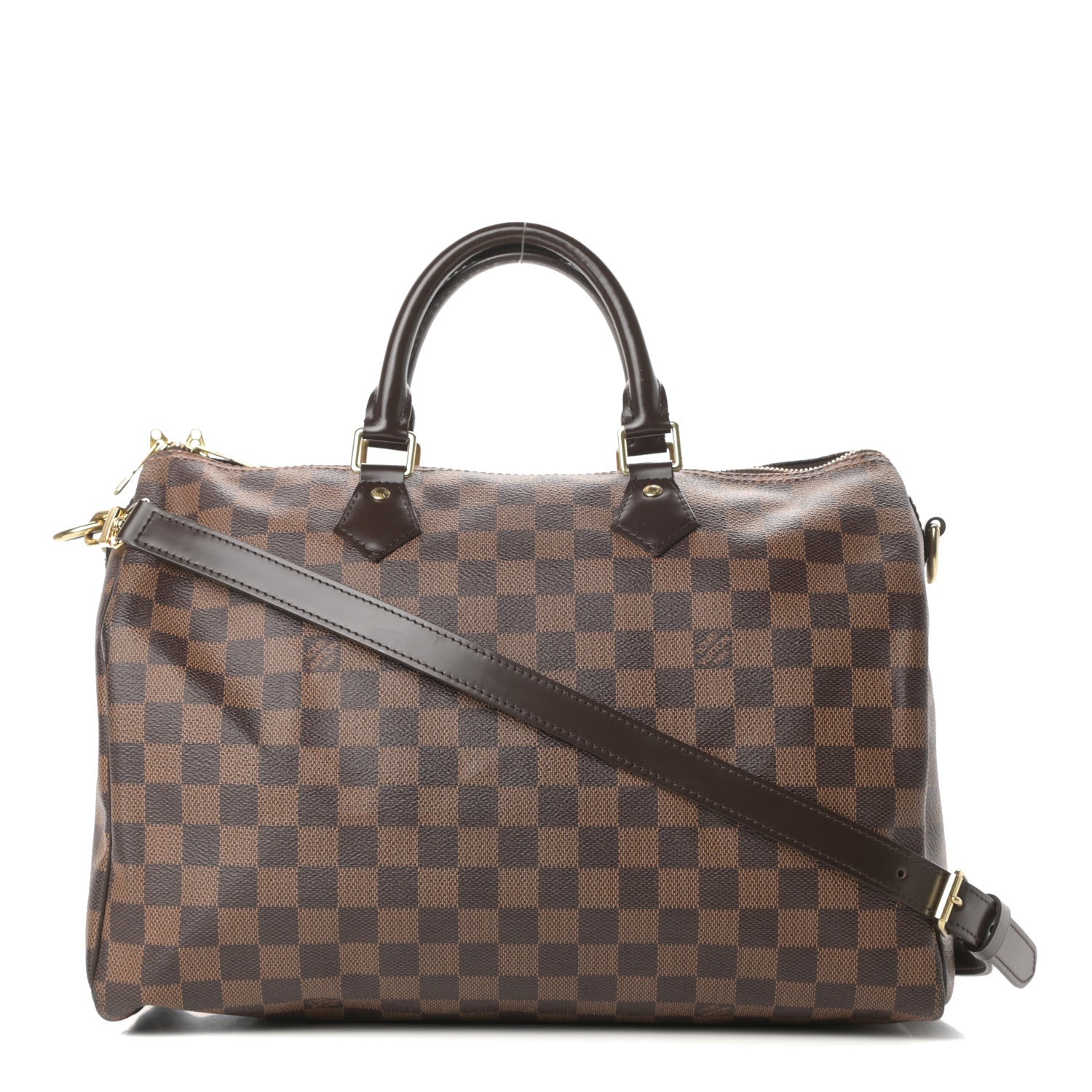 Louis Vuitton Damier Ebene Speedy Bandouliere 35 1 of 12