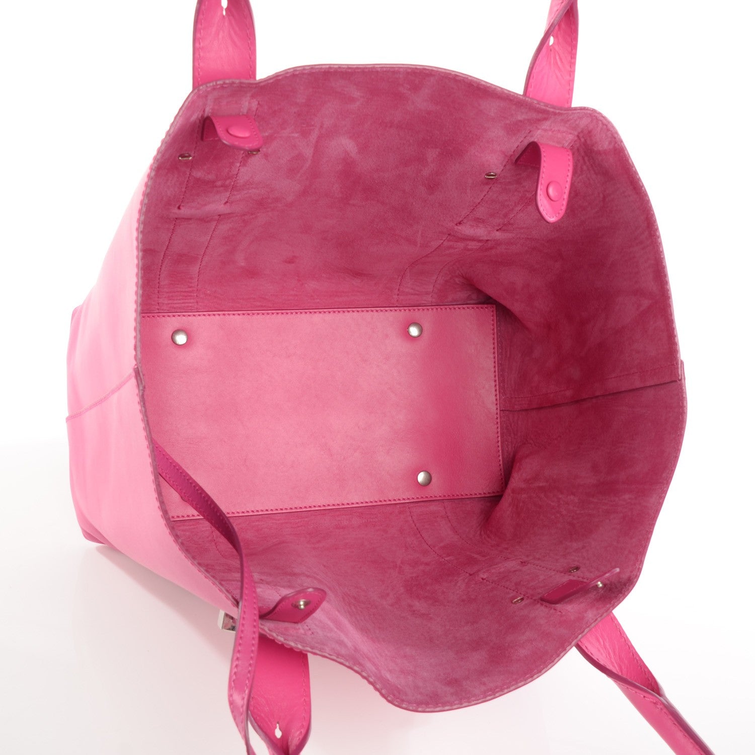 Alexander McQueen Calfskin Small Legend Shopper Fuchsia 6 of 10