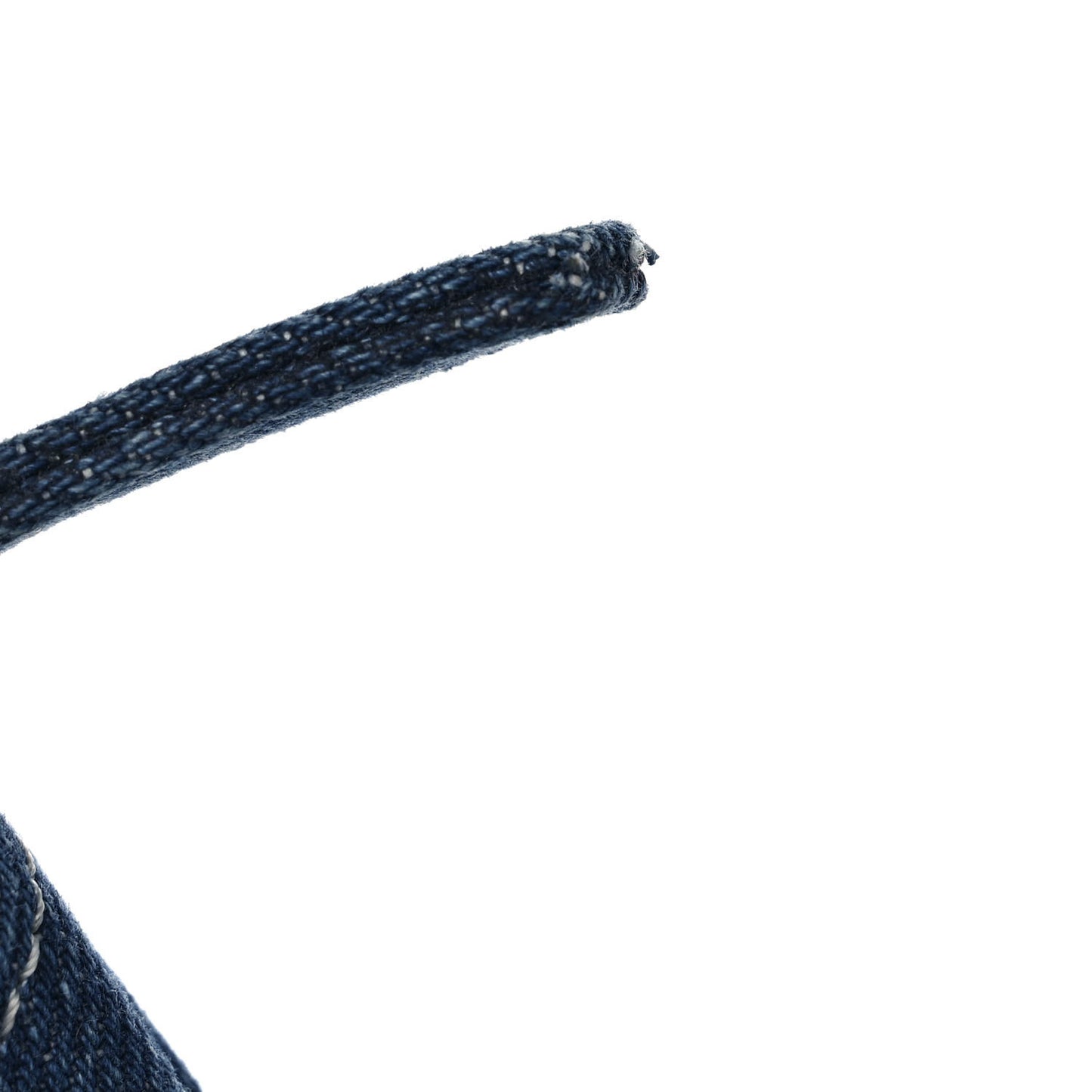 Denim Pocket Medium Cosmetic Case Blue
