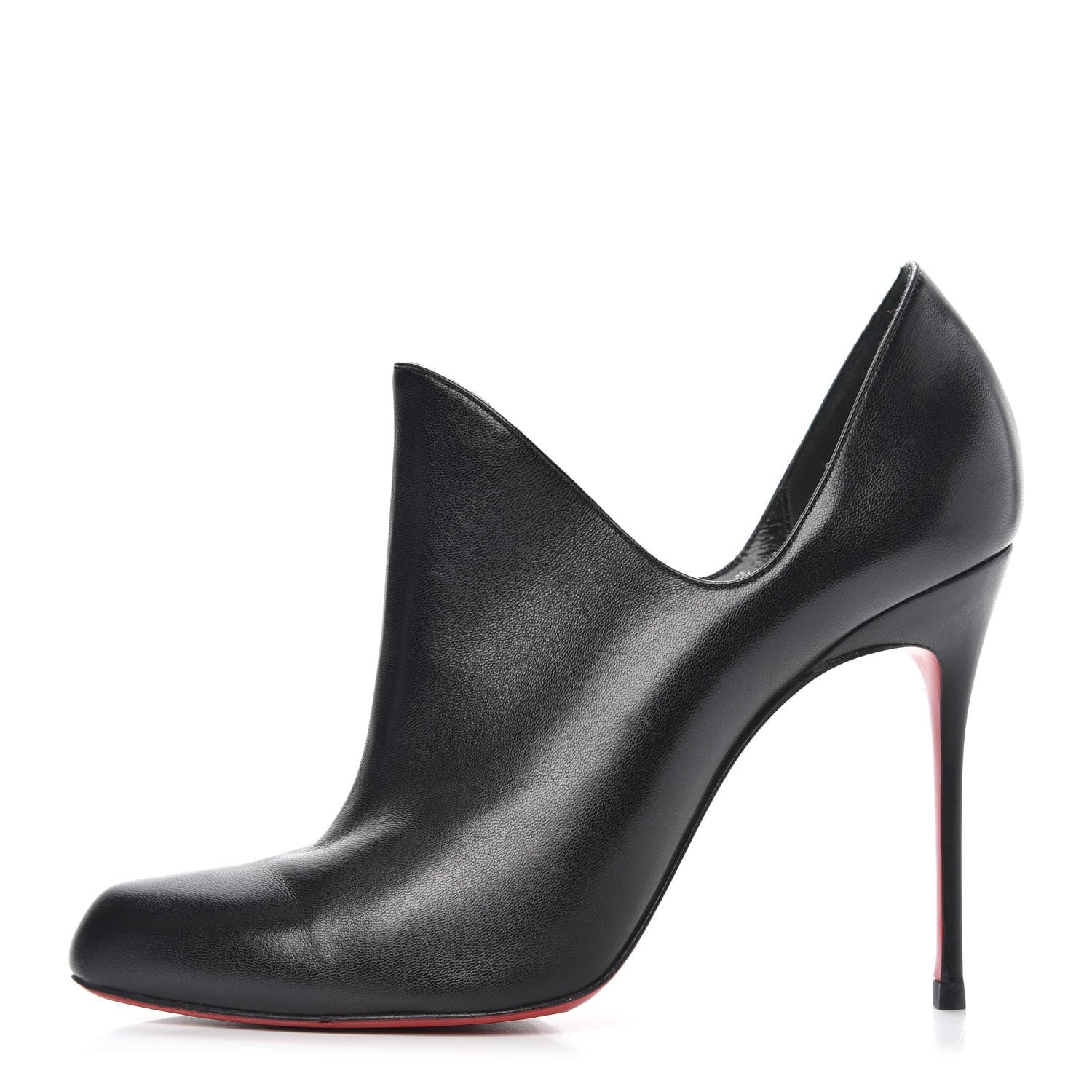 Christian Louboutin Nappa Dugueclina 100 Ankle Booties 39 Black 1 of 7