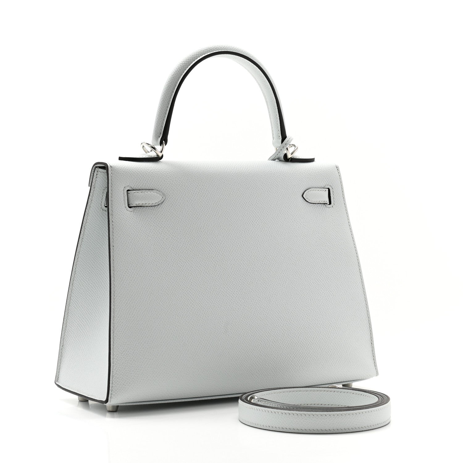 Hermes Epsom Kelly Sellier 25 Gris Platine 3 of 10