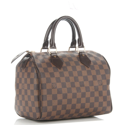 Louis Vuitton Damier Ebene Speedy 25 3 of 8
