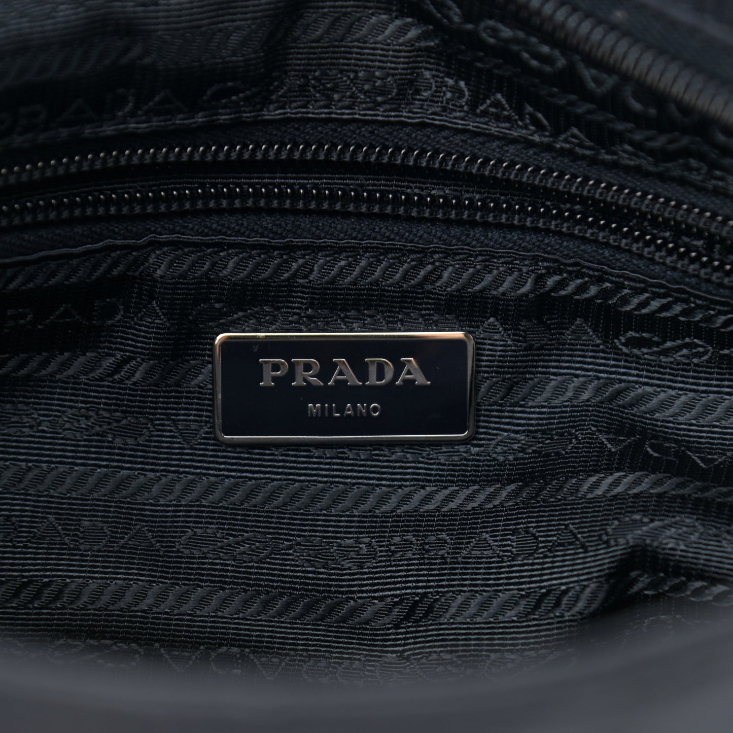 Tessuto Nylon Vela Messenger Bag Bleu