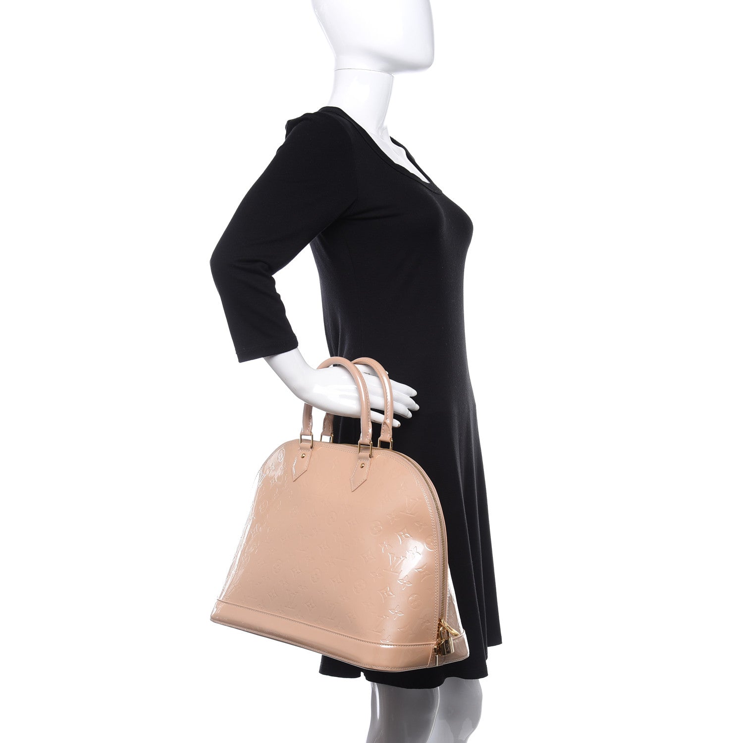 Louis Vuitton Vernis Alma GM Rose Florentin 2 of 9