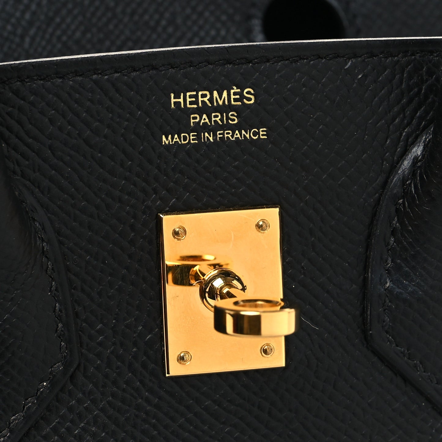 Epsom Birkin Sellier 25 Black