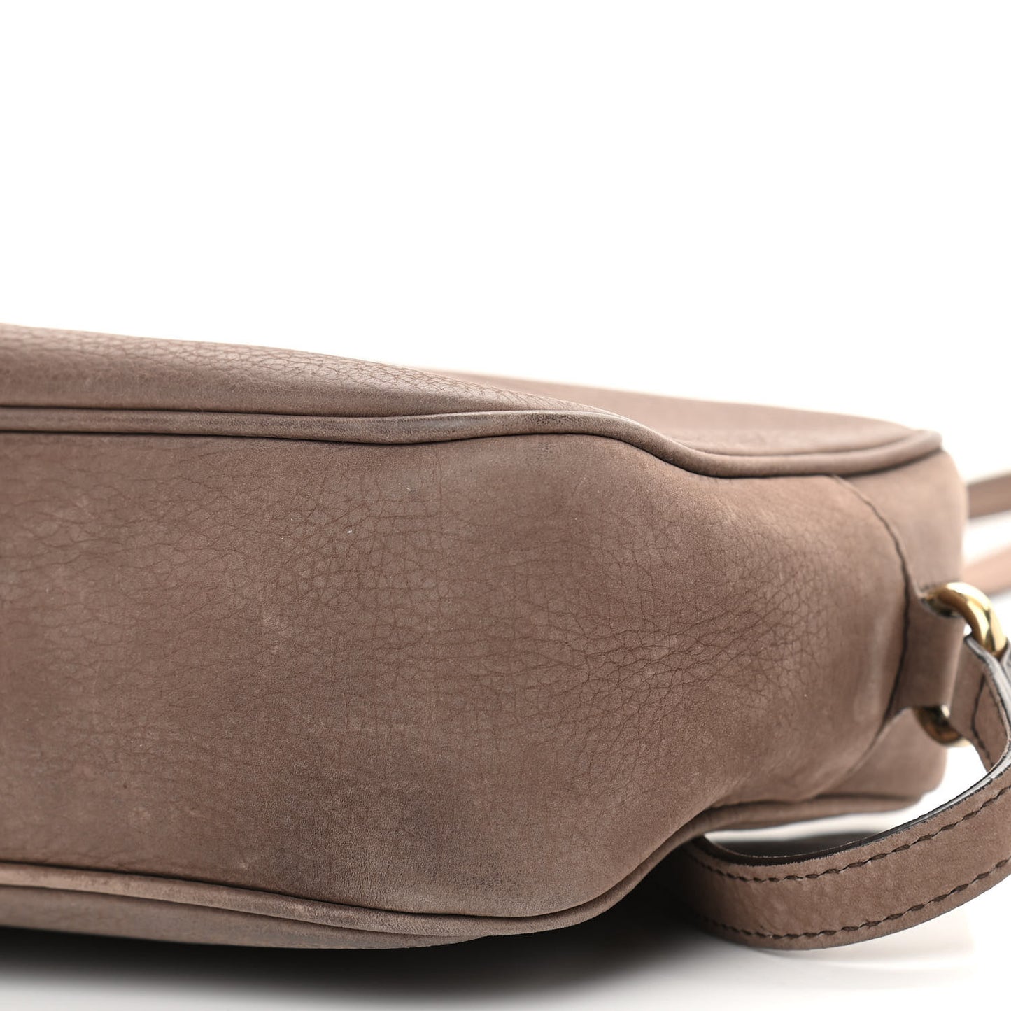 Vitello Range Small Soho Disco Bag Grey Field