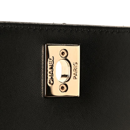 Chanel Lambskin Quilted Mini Trendy CC Dual Handle Flap Bag Black 6 of 12