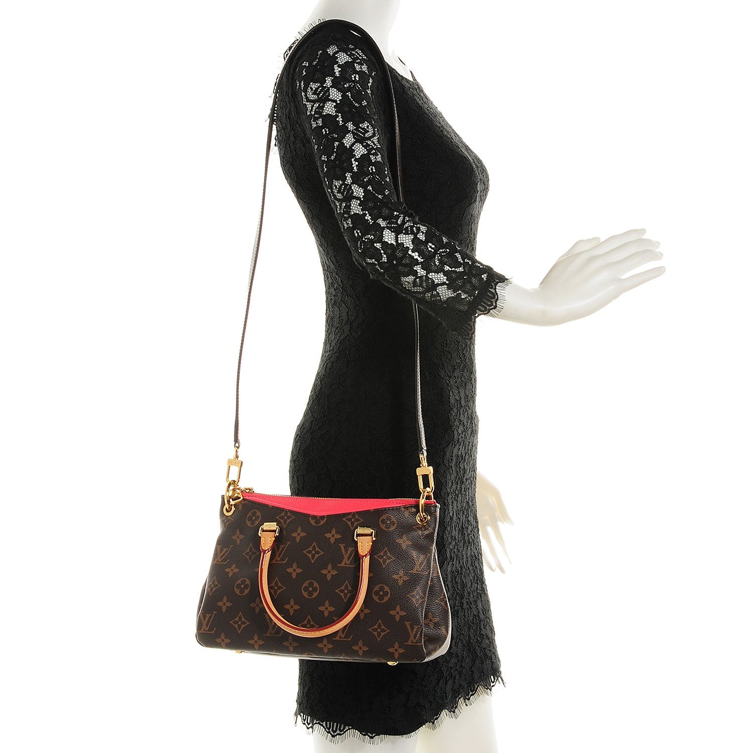 Louis Vuitton Monogram Pallas BB Dahlia 2 of 8