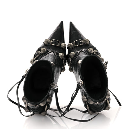 Balenciaga Agneau Arena Cagole 70mm Ankle Boots 36 Black 2 of 10